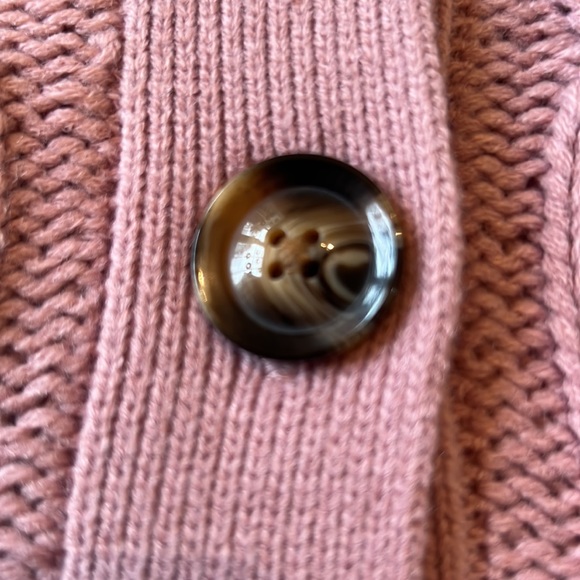 2XL Very warm Pink Cardigan Sweater - Picture 4 of 5